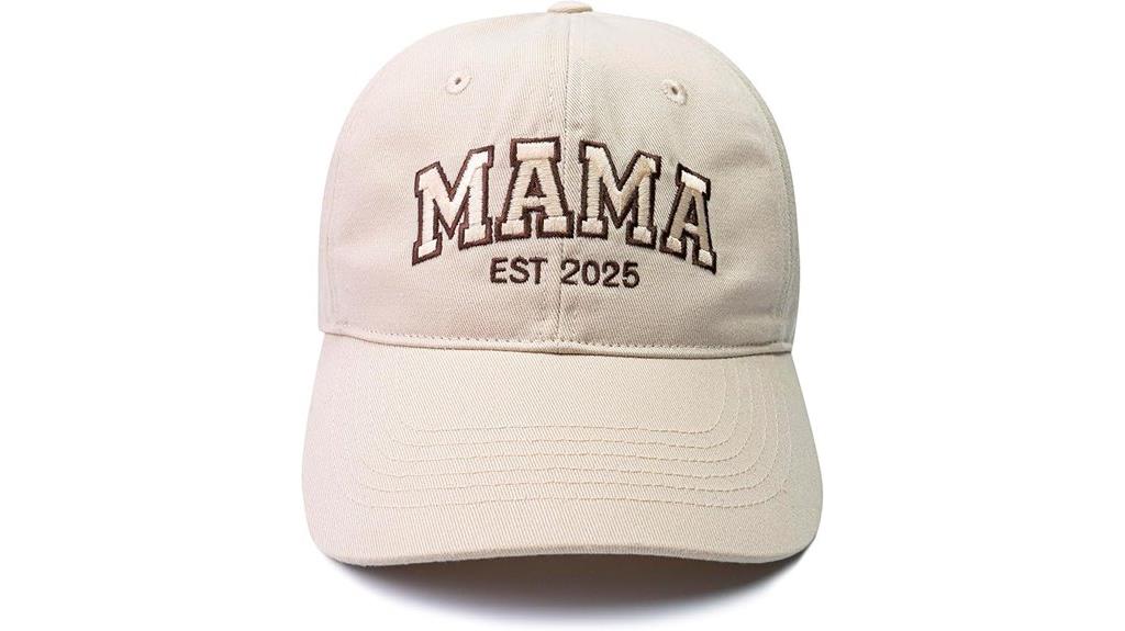 mama embroidered cap