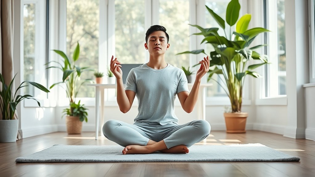 mindful breathing and body scan