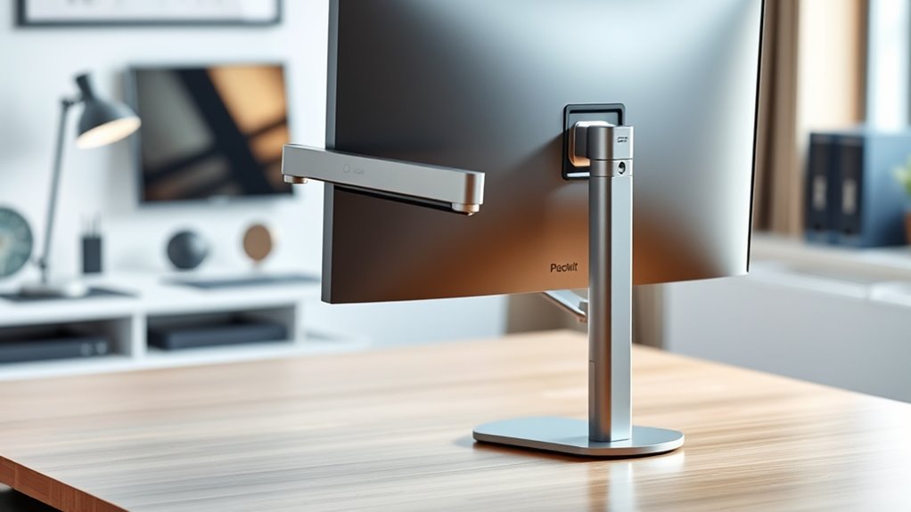 monitor arm installation considerations