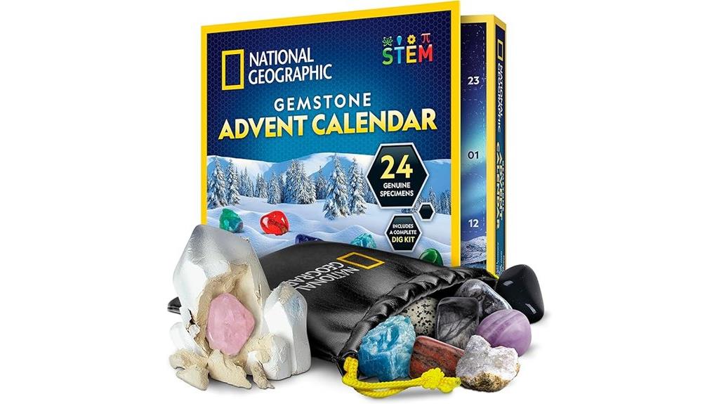 national geographic gemstone calendar