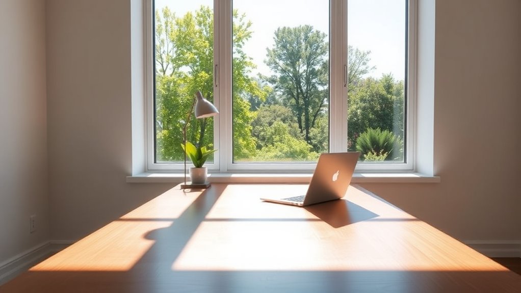 natural light enhances focus