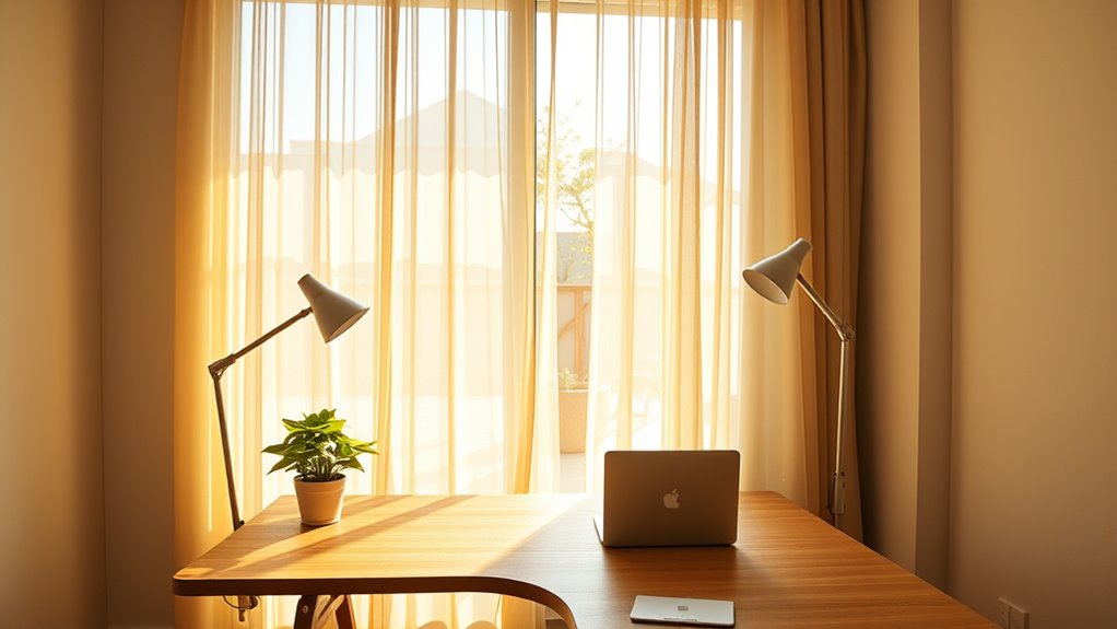 optimal home office lighting