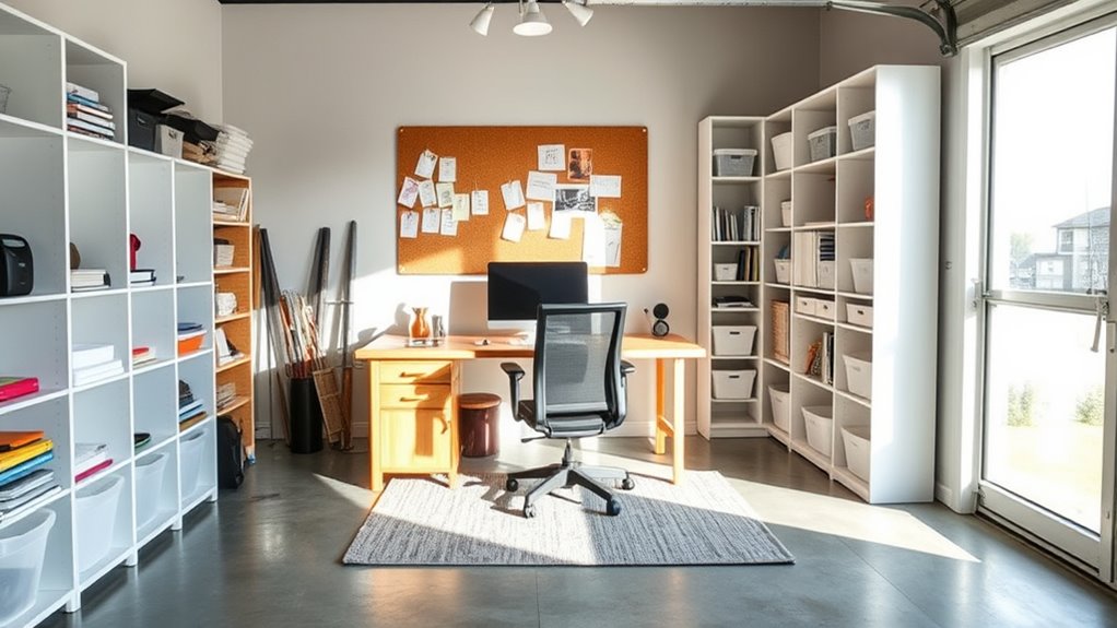 optimize garage workspace organization