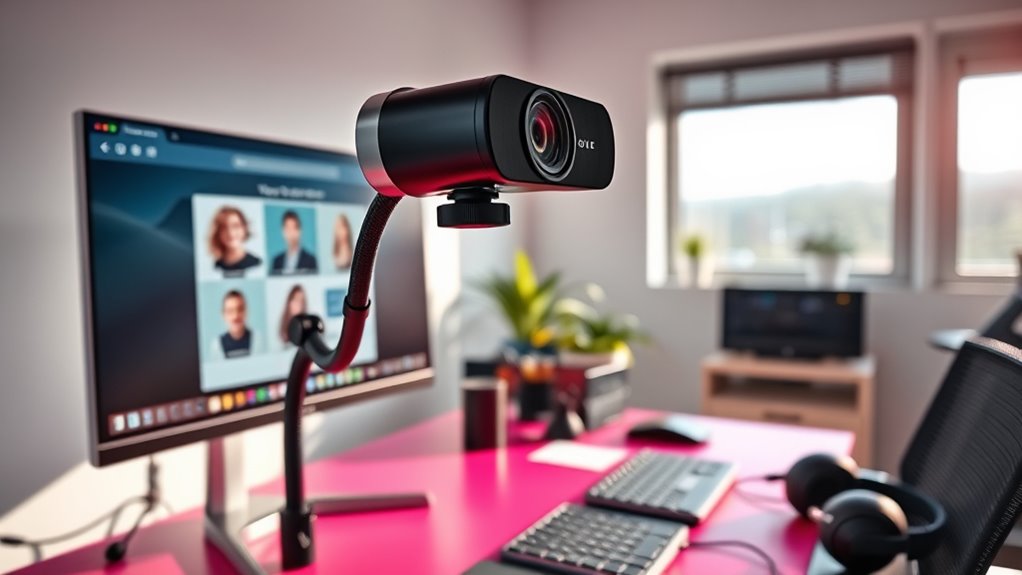 optimize webcam setup and performance