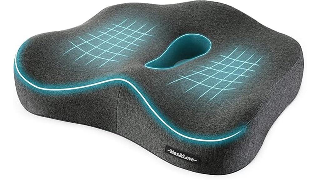 orthopedic memory foam cushion