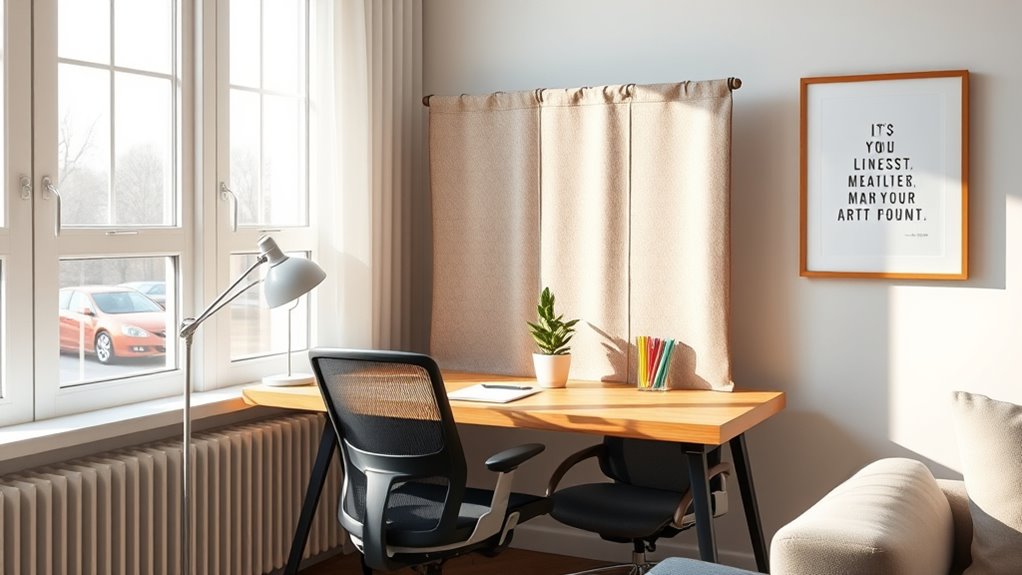 personalized motivating workspace decor