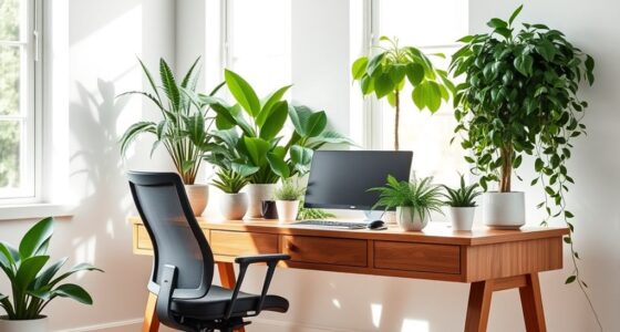 plants enhance home productivity