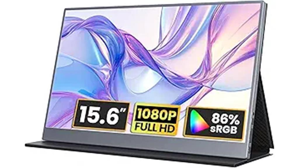portable 15 6 inch 1080p fhd travel monitor