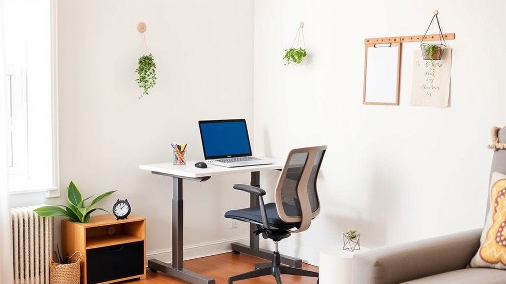 portable ergonomic home workspace