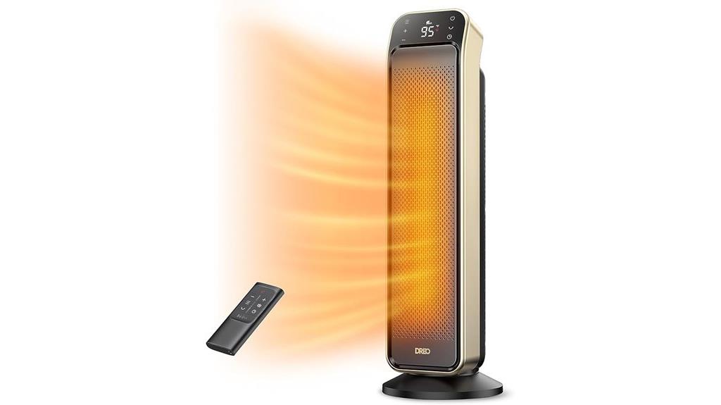 portable heater with thermostat