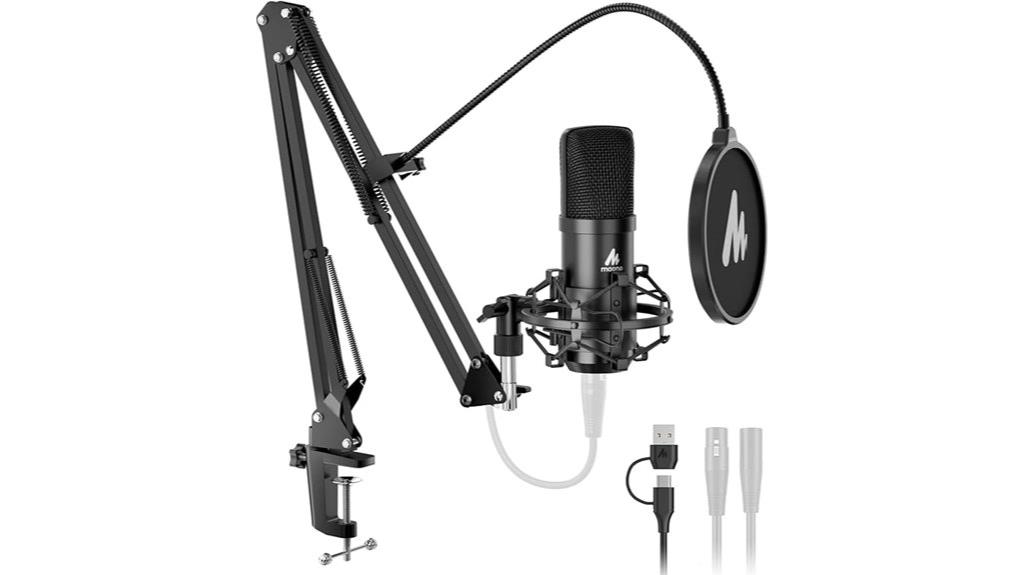professional microphone with software