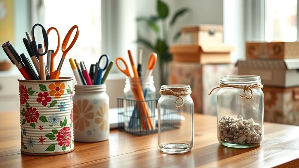repurpose household office supplies