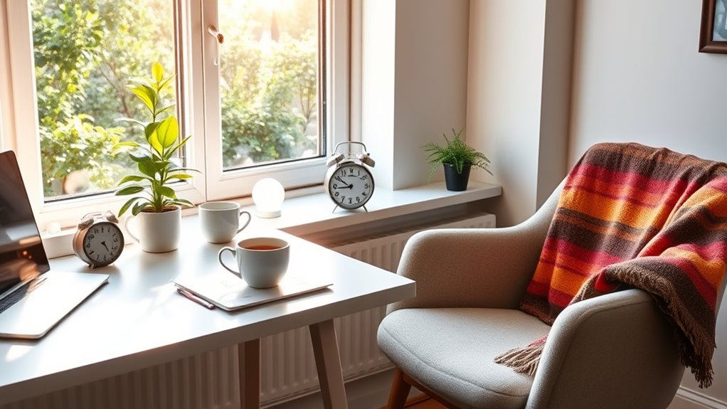 schedule regular mindful breaks