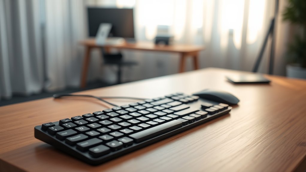 silent ergonomic reliable peripherals