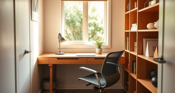 small space ergonomic setup