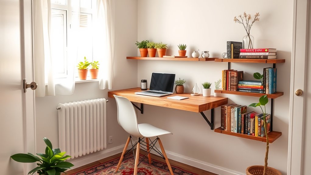 smart space saving home office