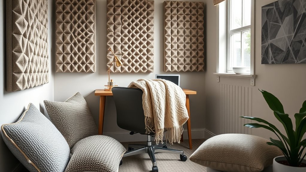 soundproofing with decorative elements