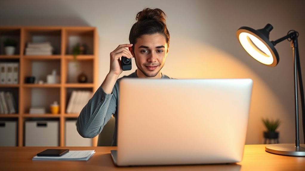 test audio visuals environment