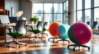 top balance ball office chairs