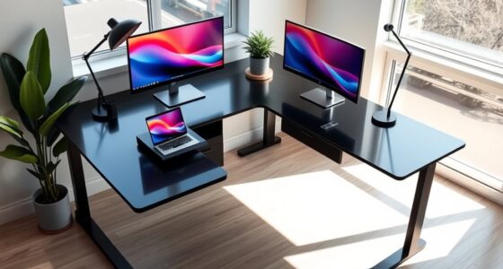 top corner desk converters