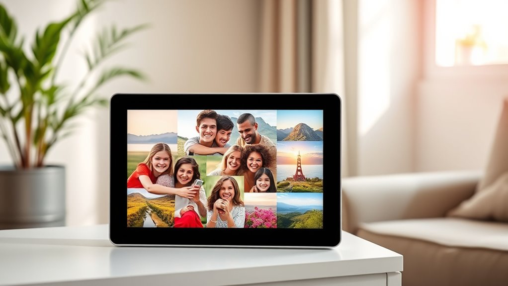 top email enabled digital frames