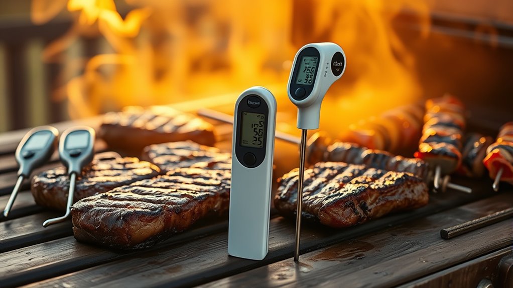 top grilling meat thermometers
