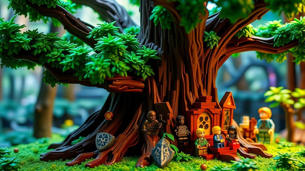 top lego zelda deku tree