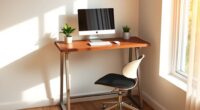 top small space standing desk options