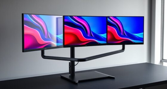 top triple monitor mounts