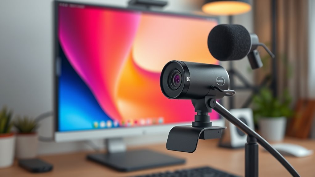 top webcams with microphones
