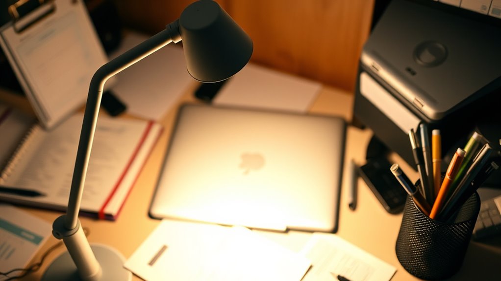 various adjustable energy efficient lamps