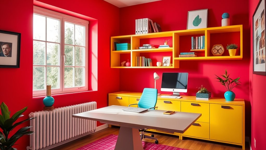vibrant colors boost creativity