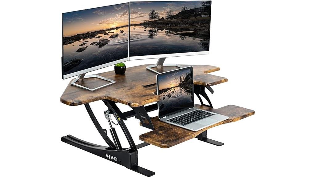 vivo 43 inch corner desk