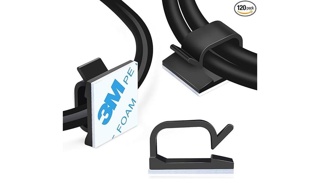 120 piece cable clips