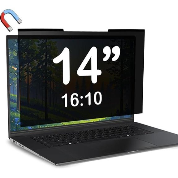 Magnetic Privacy Screen for 14-Inch Laptop Monitors