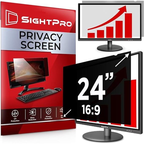 24-Inch 16:9 Privacy Screen Filter for Monitors