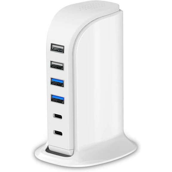 Upoy 45W Multiport USB Charging Station