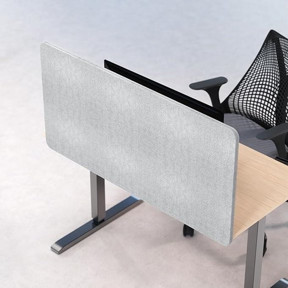 Universal Desk Privacy Panel - 48 x 24 Divider