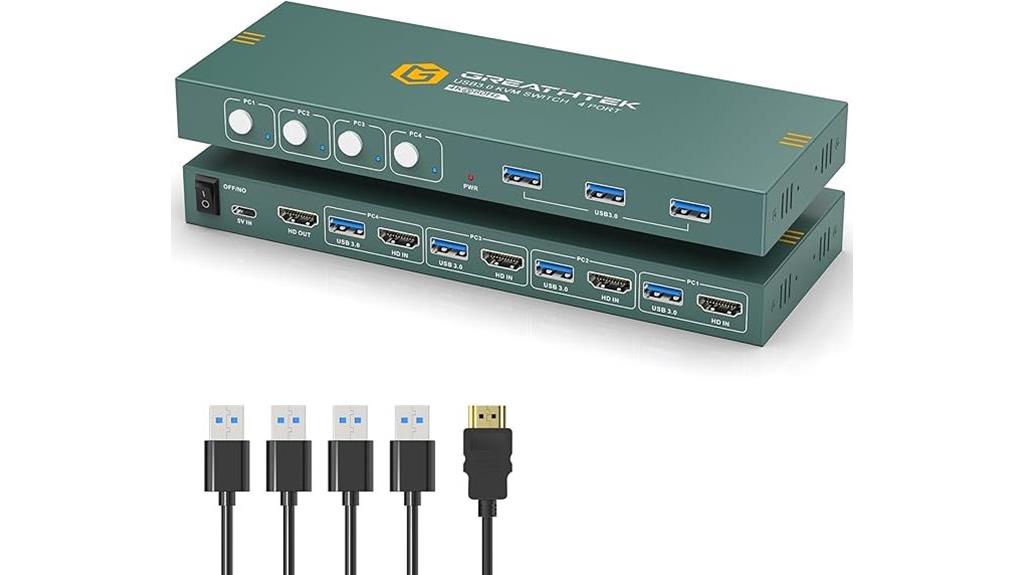 4 port usb kvm switch