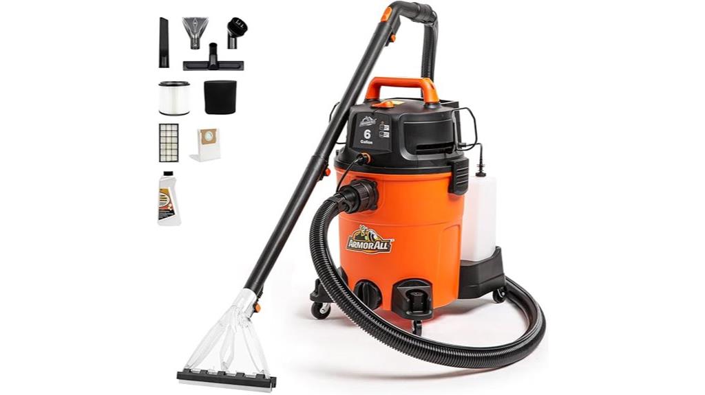 6 gallon wet dry vacuum