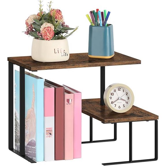 Shinoske 15.7 Adjustable Corner Shelf Organizer