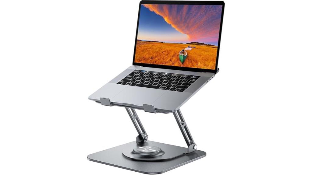 adjustable laptop desk stand
