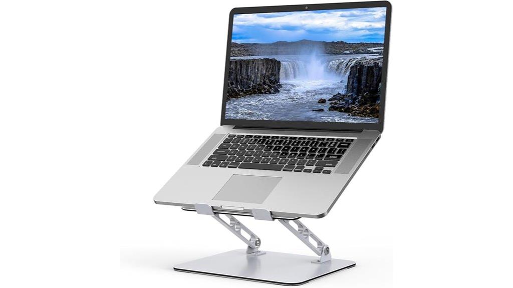 adjustable metal laptop stand