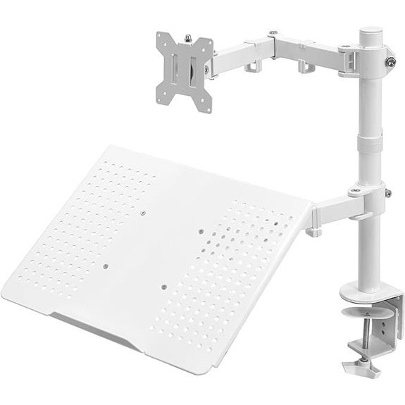 VIVO Adjustable Monitor & Laptop Desk Mount Stand