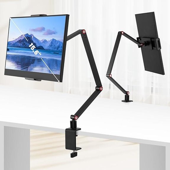 Portable Adjustable Tablet & Phone Stand with 360° Rotation