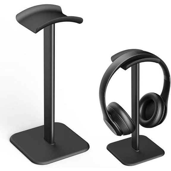 Headphone Stand for Desk with Aluminum Hanger