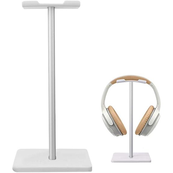 Universal Aluminum Headphone Stand with Hanger