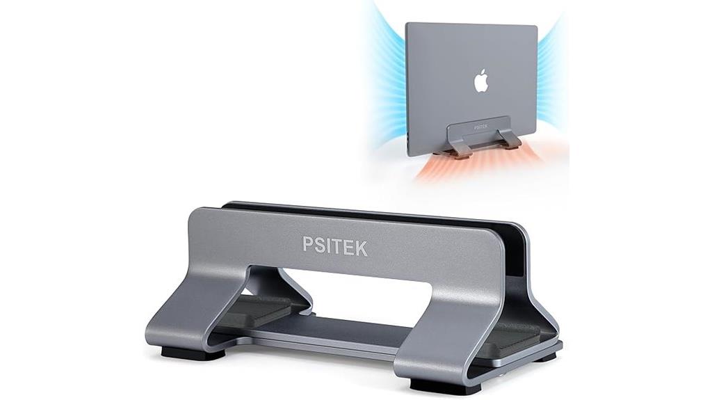 aluminum laptop dock stand