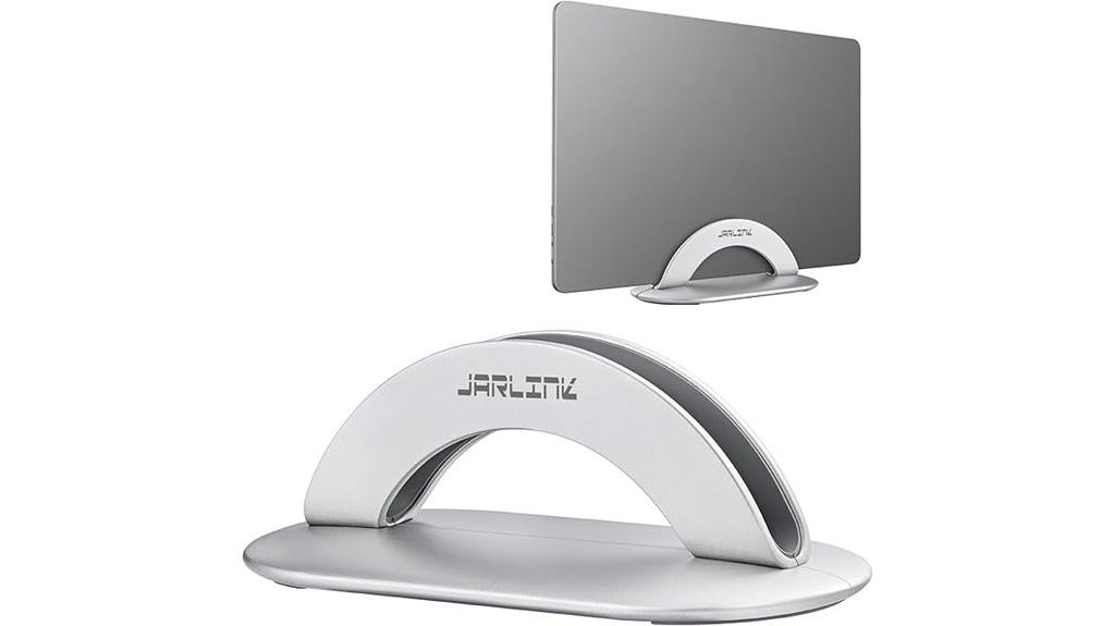 aluminum laptop vertical stand