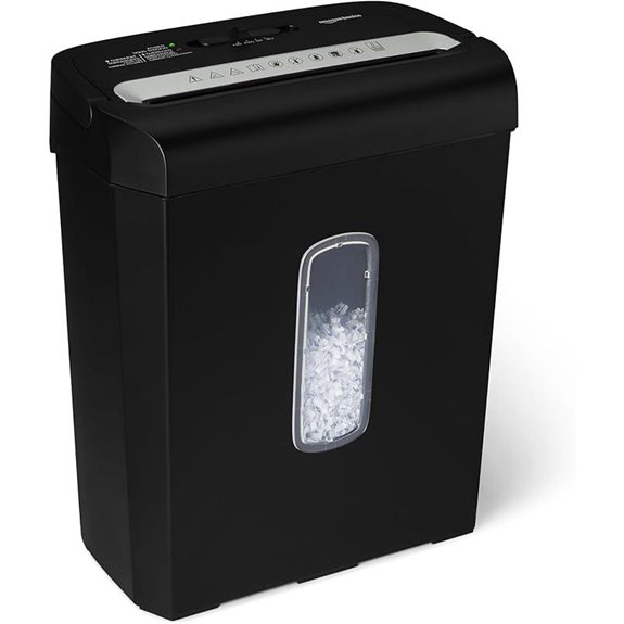 Amazon Basics Micro Cut Paper Shredder for Home Office